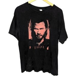 Y2K Alstyle Thor "The God Of Thunder" men's Tshirt size Large